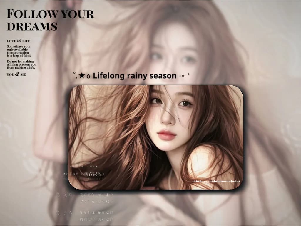 Editorial Layered Frame design cover