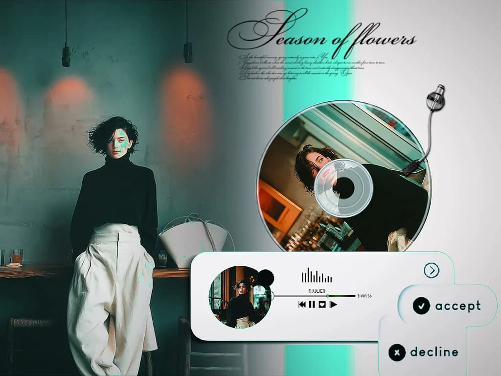 Right Side Record Layout design cover