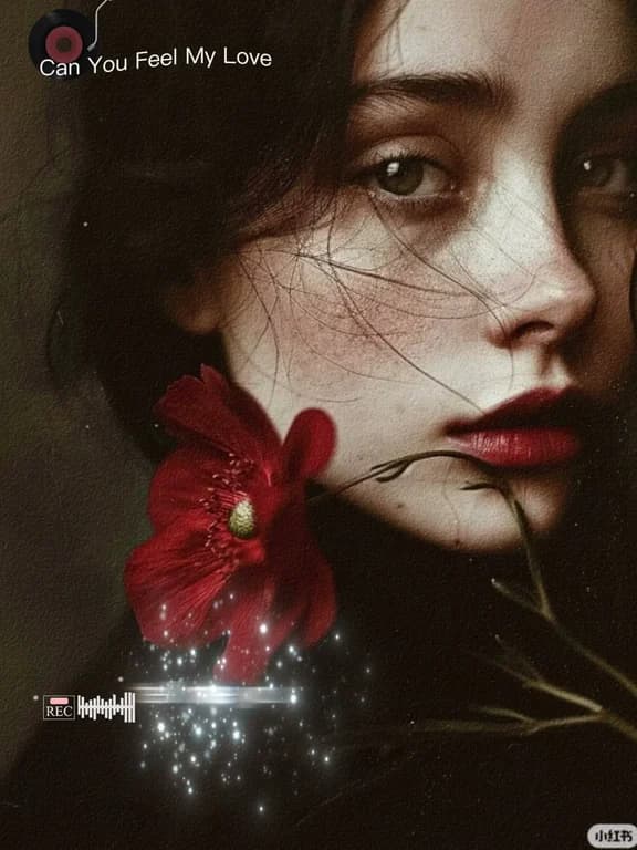 Sparkle Caption Portrait design cover