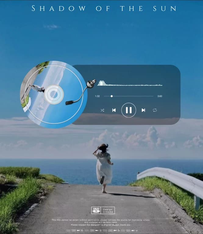 Clear Disc Player design cover